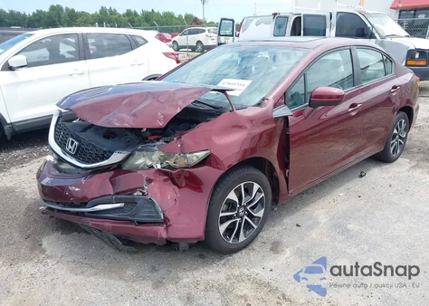 2015 Honda Civic Ex from USA, damaged, VIN 2HGFB2F85FH553178